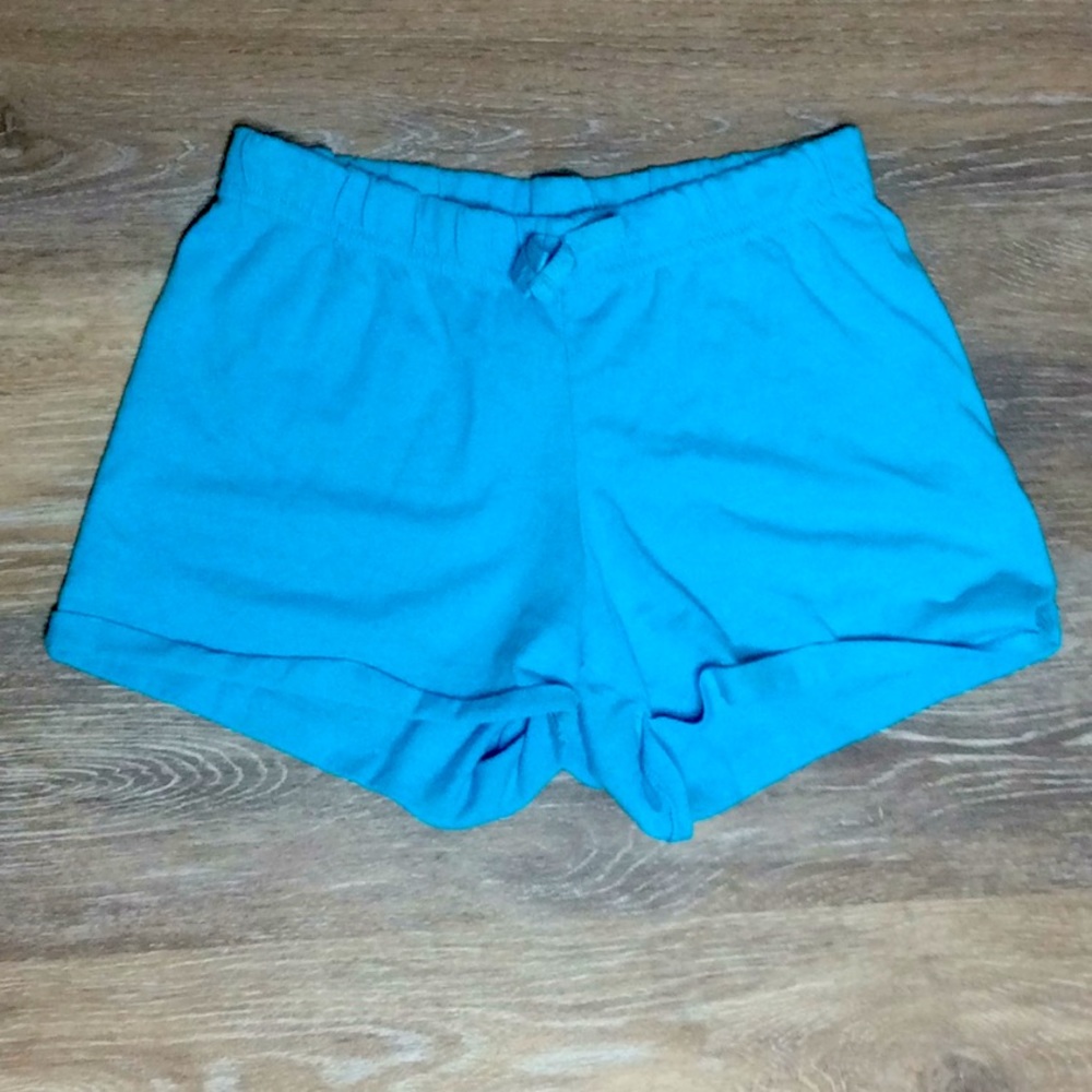 Blue shorts